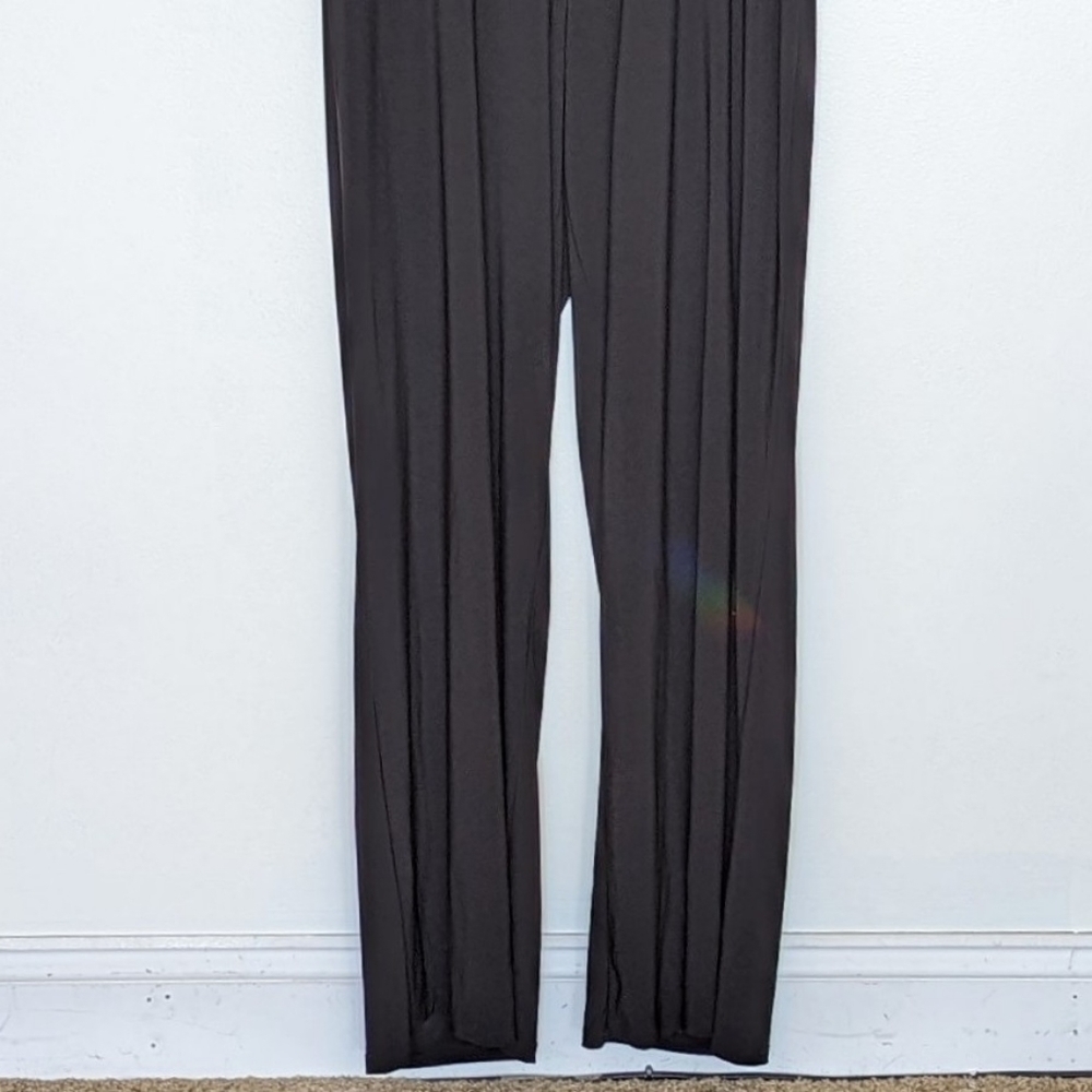 NWT Adrianna Papell Romper Black Wide Flutter Sleeve Elastic Belt Detail Size 14 - Picture 3 of 12